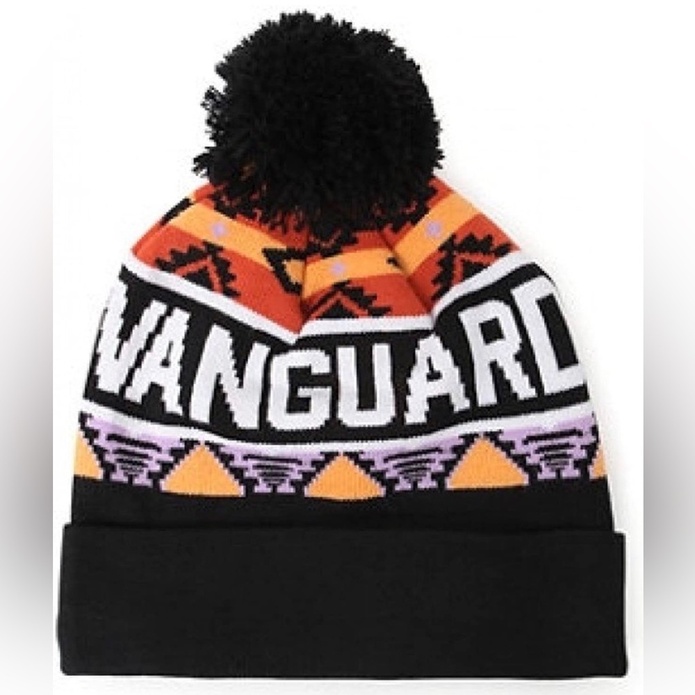 NWTs Vanguard mens iron horse pom beanie